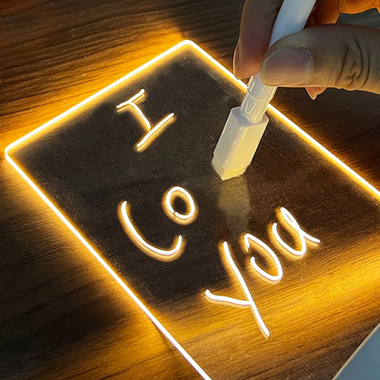 Custom writing LED Message Board