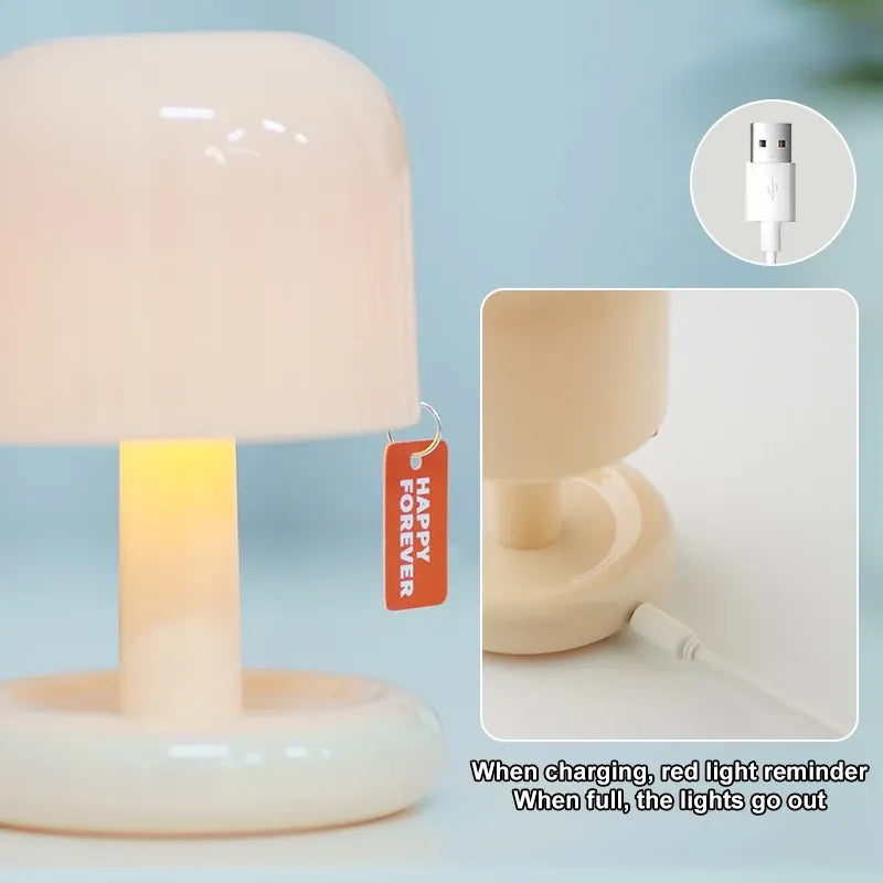 LED Mushroom Lamp