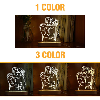 Personalized 3D Photo Lamp
